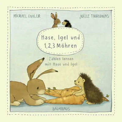 Immagine prodotto di Hase, Igel und 1, 2, 3 Möhren (Pappbilderbuch)