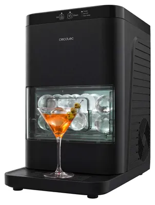 Eismaschine für Eisbälle 45 mm, 130 W, 1,2 l Tank, 8–10 Bälle