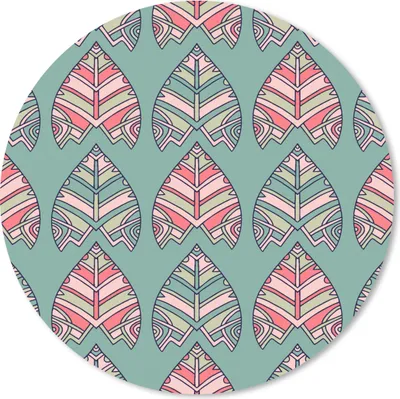 Produktbild von MuchoWow® Mauspad Mousepad Muster - Tribal - Retro 20x20 cm - Mousepads - Maus Mat - Pad - Mausunterlage - Schreibtischmatte