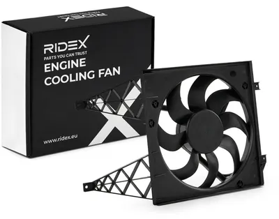 Produktbild von RIDEX 508R0190 Lüfter Motorkühlung Kühlerlüfter für VW POLO (9N) Wasserkühler