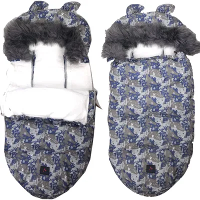 Produktbild von Extralink Baby Fußsack 100cm für Kinderwagen Autositz Moro