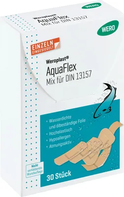 Produktbild von Weroplast AquaFlex Mix für DIN 13157 - 2021, 30 Stk