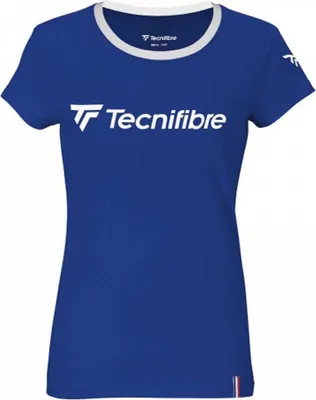 Produktbild von Tecnifibre Training Kurzarm-t-shirt Blau L Frau Blau L