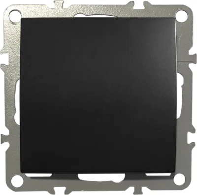 Produktbild von Schalter Lichtschalter Wechselschalter Unterputz 220-250V 10A Schwarz Matt