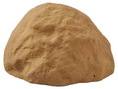 Produktbild von VEVOR Kunststeinabdeckung, Outdoor Fake Rock Brunnenabdeckung, Realistische natürliche Textur, Leicht und wetterbeständig künstlicher Fels für Landschaftsgestaltung Garten Dekoration, Sandbraun, Kleine Größe, 590x460x330 mm