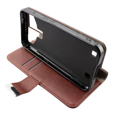 Obrázok produktu pre caseroxx puzdro na mobilný telefón kompatibilné s Cubot Quest  Wallet Case v hnedá