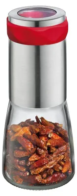 Produktbild von Cilio PICCANTE Chilimühle zum Selbstbefüllen, spezielle Schneidetechnik