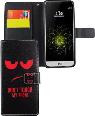 Produktbild von Handyhülle Tasche für Handy LG G6 Dont Touch My Phone Rot