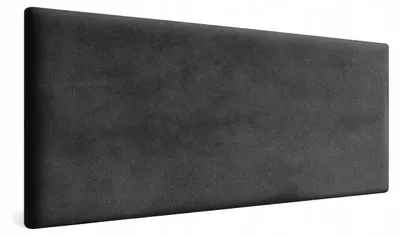 Zdjęcie produktu dla Panele Ścienne Tapicerowane Wezgłowie Łóżka Grafit Welur 60X20