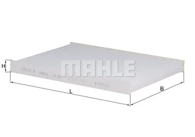 Produktbild von MAHLE Innenraumfilter LA 463 Pollenfilter für FORD Fiesta Mk6 Schrägheck (JA8, JR8)