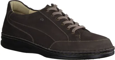 Produktbild von Finn Comfort Falkland Herren Komfortschuh, Dunkelbraun, Leder, Wechselfußbett, - Marken Finn Comfort, Braun, leder (nubukvienna)