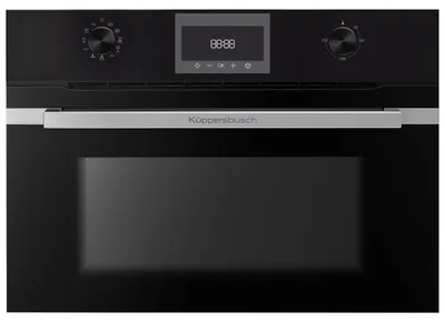 Produktbild von Küppersbusch CBM 6330.0 SE1 K-Series. 3 Compact Backofen mit Mikrowelle Schwarz/Edelstahl