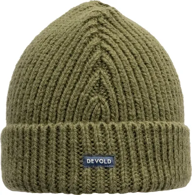 Produktbild von Devold Nansen Wool Beanie - Olive Olive 58
