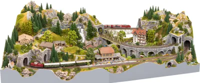 Produktbild von NOCH deutsch ca. 120 Seiten Ratgeber easy TRACK Andreastal für Modellbahnanlagen mit Tipps, Gleisplänen und Landschaftsbau.