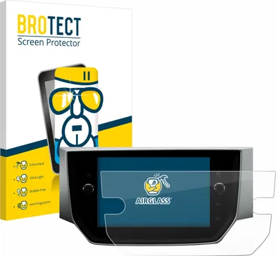Produktbild von BROTECT Schutzglas für Seat Ibiza Media System Pro 8" Schutzfolie Panzer Folie Glas Display Schutz klar
