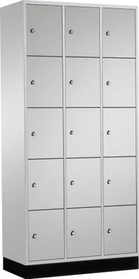 Produktbild von C+P Schließf.schrank 8570301S10004 15Fächer 1950x920x500mm lgr/lgr