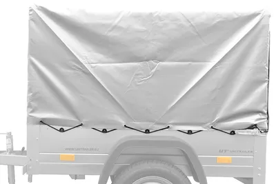 Produktbild von H-800-Rahmen mit grauer Abdeckung GARTENANHÄNGER 150 KIPP