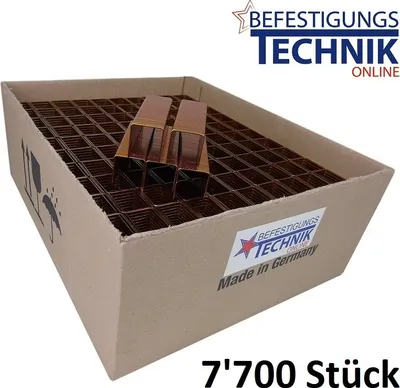 Produktbild von Klammer Heftklammern FD3025 CNK 25mm verzinkt geharzt für Haubold PN 3030 A KL-61 7,7M
