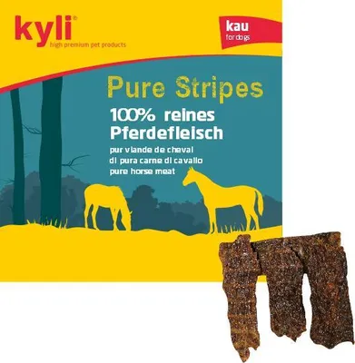 Produktbild von kyli Pure Stripes Pferdefleisch 150 g