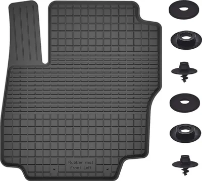 Image de Tapis conducteur pour Ford Tourneo Courier 2014- ludospace avec clips