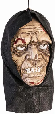 Produktbild von Hängefigur Zombie Kopf Halloween Dekoration