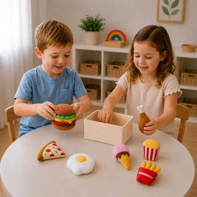 Immagine prodotto di Magic Baby Fast food nel cestino