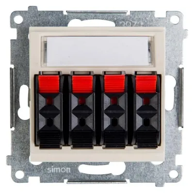 Immagine prodotto di Contatto - Simon DGL34.01/41, Bianco, Plastica, IP20, 75 mm, 48 mm, 75 mm