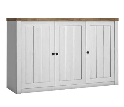 Produktbild von AX LIVING Sideboard Wohnzimmer Palmano K3T – 160 cm, Andersen Kiefer