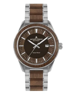 Produktbild von Jacques Lemans Eco Power 1-2116H Herrenarmbanduhr