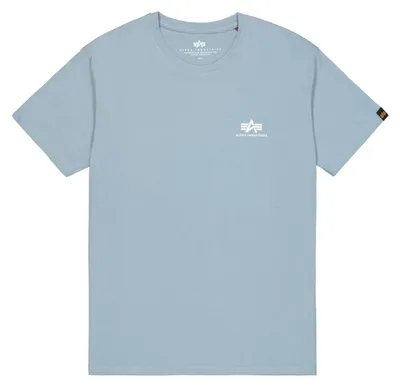 Produktbild von Alpha Industries Basic T Small Logo T-Shirt für Herren Greyblue