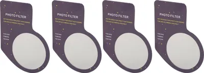 Productafbeelding van Zonnefilterlens voor camera, verbeterfilter voor smartphone (4 stuks)