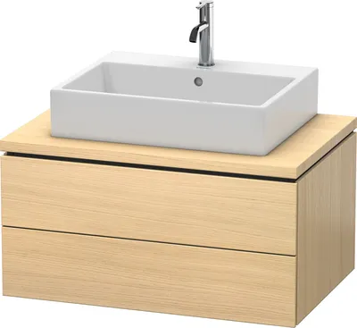 Produktbild von Konsolenunterschrank L-CUBE 400x820x547mm mediterrane eiche mediterrane eiche