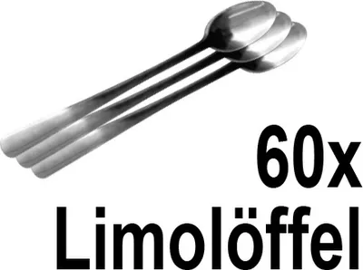 Produktbild von 60tlg. KING® Limolöffel / Edelstahl 18/0 / Messerstahl
