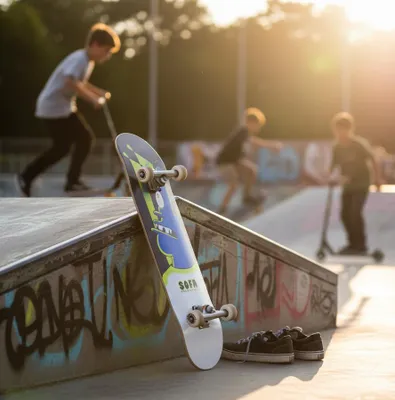 Immagine prodotto di Deck Fear-4 8.0 - Blu - Sofa Skateboards