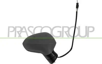 Produktbild von PRASCO ST0357113 Außenspiegel Seitenspiegel Rechts für SEAT Ibiza IV Schrägheck (6J5, 6P1) Konvex Grundiert