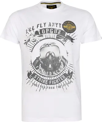Produktbild von Top Gun T-Shirt TG25012 Herren white S
