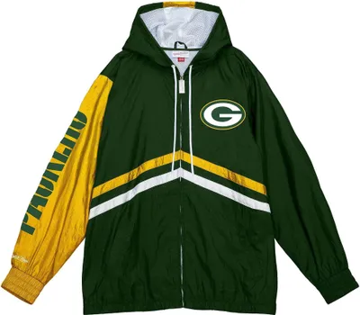 Produktbild von Mitchell & Ness Windbreaker Jacke - Green Bay Packers - S