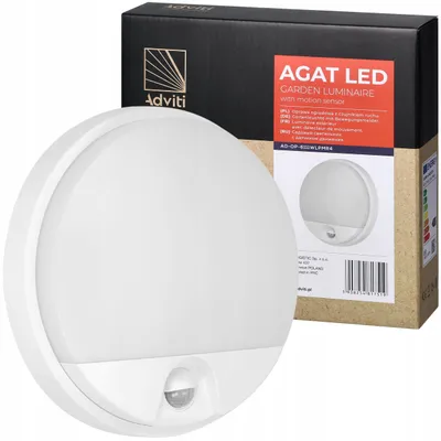 Obrázek produktu pro Adviti Venkovní zahradní LED svítidlo s pohybovým senzorem 10W
