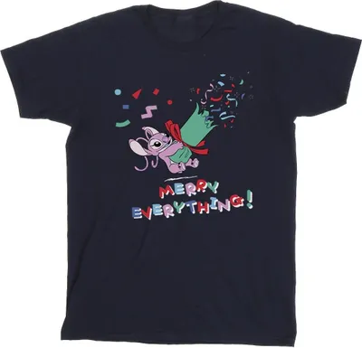 Produktbild von Disney - "Angel Merry Everything" T-Shirt für Herren BI33190 (XL) (Marineblau)