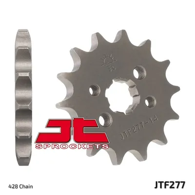 Produktbild von JT SPROCKETS Standard Stahlritzel vorne 277 - 428