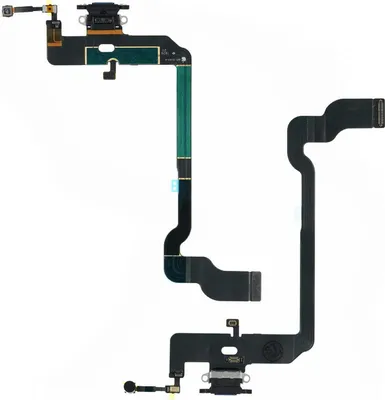 Produktbild von Ladeanschluss für Apple iPhone XS Mikrofon Flex schwarz