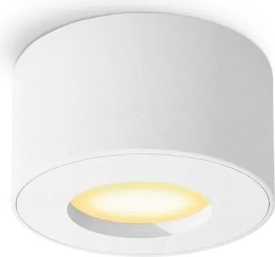 Produktbild von SSC-LUXon CELI-1 Aufbauspot weiß IP44 mit fourSTEP Dimmbar ohne Dimmer LED Modul 230V - Spot 4W warmweiß breiter Abstrahlwinkel