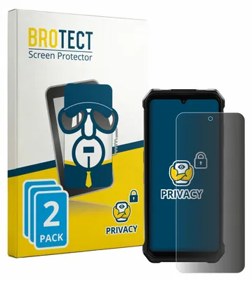 Produktbild von 2x BROTECT Sichtschutzfolie für Fossibot F110L Anti-Spy Privacy Sichtschutz Blickschutz Folie Blaulicht-Schutz