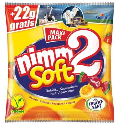Produktbild von nimm2 Soft 345g + 22g gratis