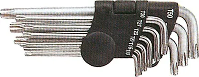 Productafbeelding van Torx-sleutelset Strend Pro HK0042, 9-delig, T10-T50