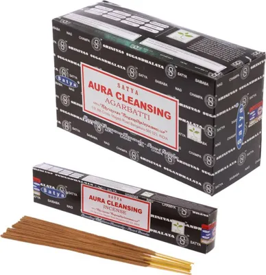 Produktbild von Aura Cleansing - 15g - Satya Aura Reinigung - Räucherstäbchen