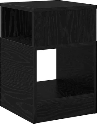Immagine prodotto di Tavolino Rovere Nero 30,5 x 30 x 45 cm Legno multistrato