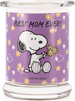 Image de Best Mom ever - Bougie parfumée 250g de Peanuts