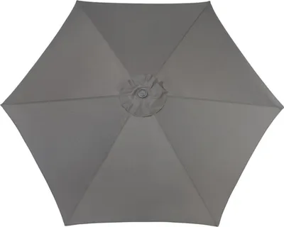 Produktbild von ROJAPLAST Garten-Sonnenschirm, 300 cm, grau