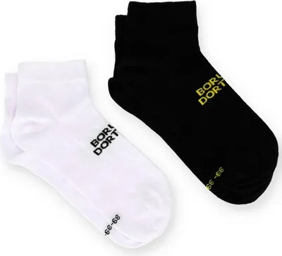 Produktbild von Borussia Dortmund BVB Sneaker Socken 2-er Set Gr. 43-46